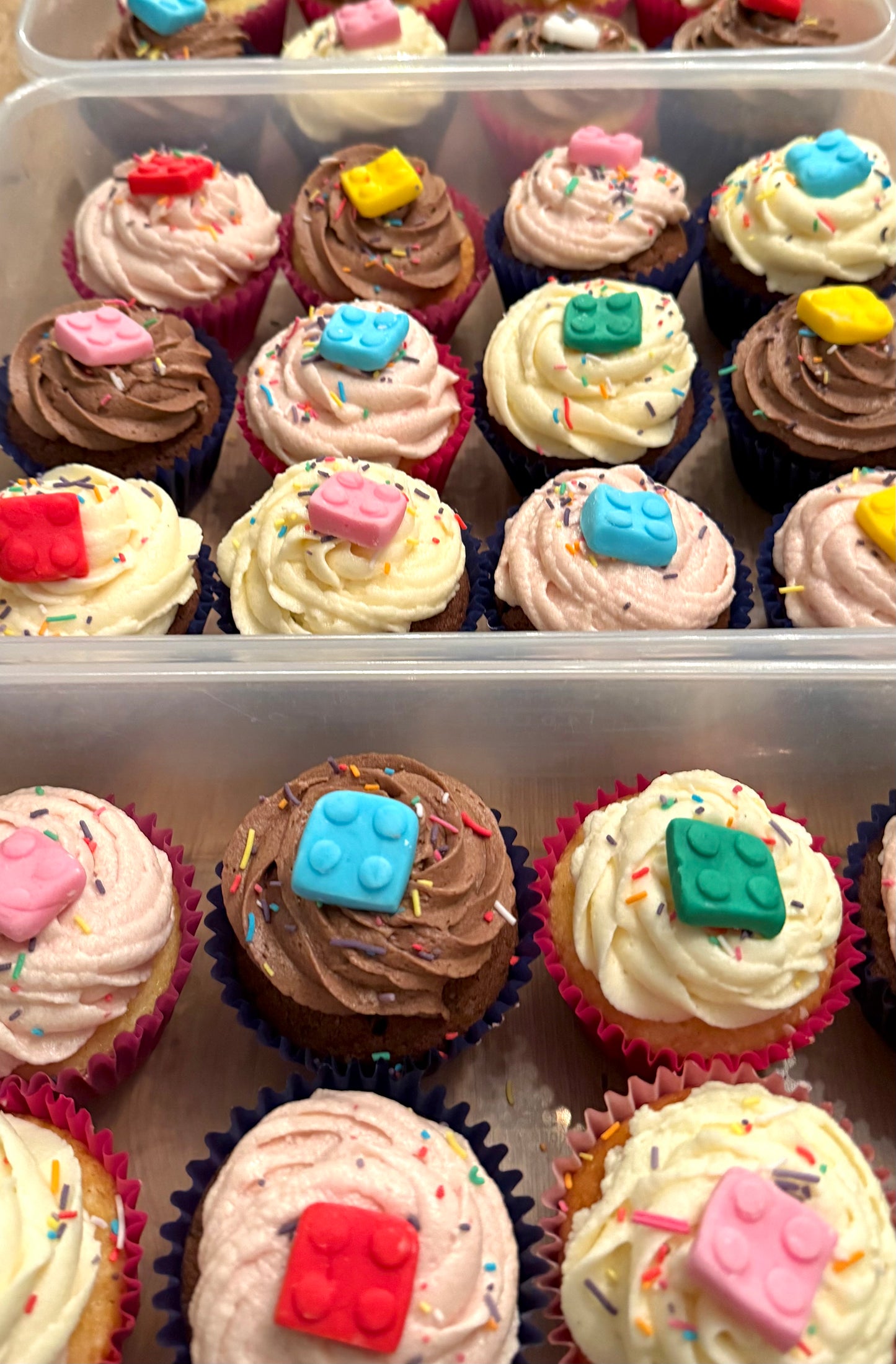 Lego Cupcakes