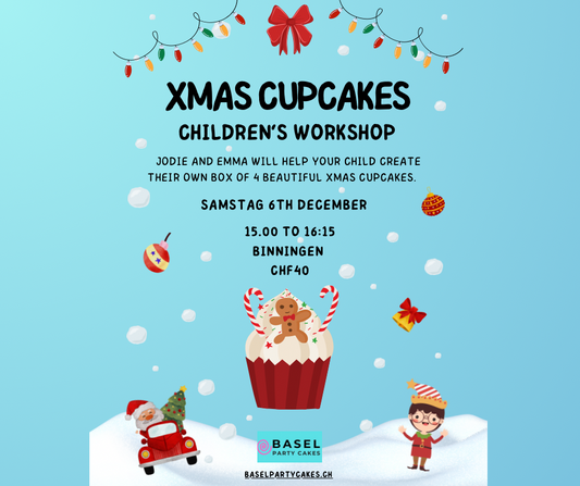 6th Dec - Kinder Xmas Cupcake dekorieren Binningen (15:00-16:15)